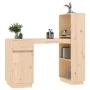 Schreibtisch aus massivem Kiefernholz, 110 x 53 x 117 cm von vidaXL, Schreibtische - Ref: Foro24-814509, Preis: 153,66 €, Rab...