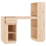 Solid pine wood desk 110x53x117 cm by vidaXL, Desks - Ref: Foro24-814509, Price: 156,22 €, Discount: %