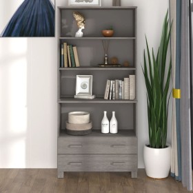 HAMAR sideboard in light gray solid pine wood by vidaXL, Sideboards - Ref: Foro24-3100937, Price: 176,59 €, Discount: %