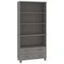 HAMAR Sideboard aus hellgrauem massivem Kiefernholz von vidaXL, Sideboards - Ref: Foro24-3100937, Preis: 174,19 €, Rabatt: %