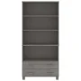 HAMAR Sideboard aus hellgrauem massivem Kiefernholz von vidaXL, Sideboards - Ref: Foro24-3100937, Preis: 174,19 €, Rabatt: %