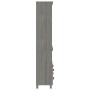 Aparador HAMAR madera de pino maciza gris claro de vidaXL, Aparadores - Ref: Foro24-3100937, Precio: 176,50 €, Descuento: %
