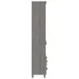 Aparador HAMAR madera de pino maciza gris claro de vidaXL, Aparadores - Ref: Foro24-3100937, Precio: 174,17 €, Descuento: %