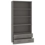HAMAR sideboard in light gray solid pine wood by vidaXL, Sideboards - Ref: Foro24-3100937, Price: 176,50 €, Discount: %