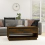 Couchtisch aus geräuchertem Eichenholzwerkstoff, 102,5 x 55 x 44 cm von vidaXL, Couchtisch - Ref: Foro24-812978, Preis: 72,07...