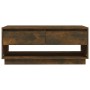 Couchtisch aus geräuchertem Eichenholzwerkstoff, 102,5 x 55 x 44 cm von vidaXL, Couchtisch - Ref: Foro24-812978, Preis: 72,07...
