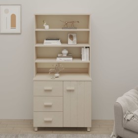HAMAR Sideboard aus honigbraunem massivem Kiefernholz von vidaXL, Sideboards - Ref: Foro24-3100922, Preis: 242,68 €, Rabatt: %