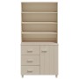 HAMAR Sideboard aus honigbraunem massivem Kiefernholz von vidaXL, Sideboards - Ref: Foro24-3100922, Preis: 242,68 €, Rabatt: %