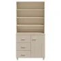 HAMAR Sideboard aus honigbraunem massivem Kiefernholz von vidaXL, Sideboards - Ref: Foro24-3100922, Preis: 238,29 €, Rabatt: %