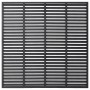 Gray WPC slat fence 180x180 cm by vidaXL, fence panels - Ref: Foro24-318107, Price: 188,13 €, Discount: %