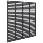 Gray WPC slat fence 180x180 cm by vidaXL, fence panels - Ref: Foro24-318107, Price: 188,13 €, Discount: %