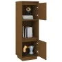 Hohes honigbraunes Sideboard aus massivem Kiefernholz, 38 x 35 x 117 cm von vidaXL, Sideboards - Ref: Foro24-814362, Preis: 6...