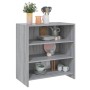 Sonoma grau Holzwerkstoff-Anrichte 70x40,5x75 cm von vidaXL, Sideboards - Ref: Foro24-813009, Preis: 50,22 €, Rabatt: %