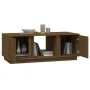 Couchtisch aus massivem Kiefernholz honigbraun 110x50x40 cm von vidaXL, Couchtisch - Ref: Foro24-814427, Preis: 88,21 €, Raba...