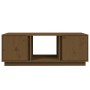 Couchtisch aus massivem Kiefernholz honigbraun 110x50x40 cm von vidaXL, Couchtisch - Ref: Foro24-814427, Preis: 89,02 €, Raba...