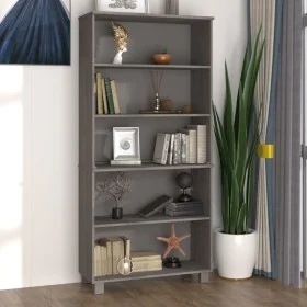 HAMAR sideboard in light gray solid pine wood by vidaXL, Sideboards - Ref: Foro24-3100941, Price: 158,73 €, Discount: %