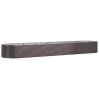 Brown powder coated steel flower bed planter 584x140x68cm by vidaXL, Pots and planters - Ref: Foro24-319120, Price: 278,47 €,...