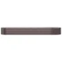 Brown powder coated steel flower bed planter 584x140x68cm by vidaXL, Pots and planters - Ref: Foro24-319120, Price: 278,47 €,...