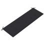 Banco Batavia con cojín antracita madera maciza de teca 150 cm de vidaXL, Bancos de jardín - Ref: Foro24-3100826, Precio: 244...