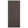 Roof panels 36 units coated brown steel 80x36 cm by vidaXL, Roof tiles and roof tiles - Ref: Foro24-319140, Price: 116,46 €, ...