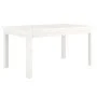 Couchtisch aus massivem weißem Kiefernholz, 80 x 50 x 40 cm von vidaXL, Couchtisch - Ref: Foro24-814280, Preis: 58,89 €, Raba...