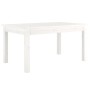 Mesa de centro de madera maciza de pino blanco 80x50x40 cm de vidaXL, Mesas de centro - Ref: Foro24-814280, Precio: 60,38 €, ...