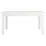 Couchtisch aus massivem weißem Kiefernholz, 80 x 50 x 40 cm von vidaXL, Couchtisch - Ref: Foro24-814280, Preis: 58,89 €, Raba...