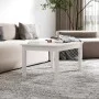 Couchtisch aus massivem weißem Kiefernholz, 80 x 50 x 40 cm von vidaXL, Couchtisch - Ref: Foro24-814280, Preis: 58,89 €, Raba...