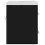 Black engineered wood cabinet with sink by vidaXL, bathroom vanities - Ref: Foro24-3099042, Price: 157,11 €, Discount: %