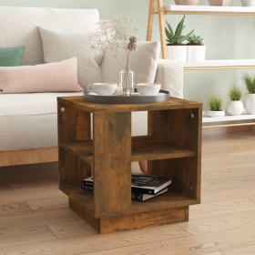 Engineered wood smoked oak coffee table 40x40x43 cm by vidaXL, Coffee table - Ref: Foro24-813089, Price: 33,47 €, Discount: %