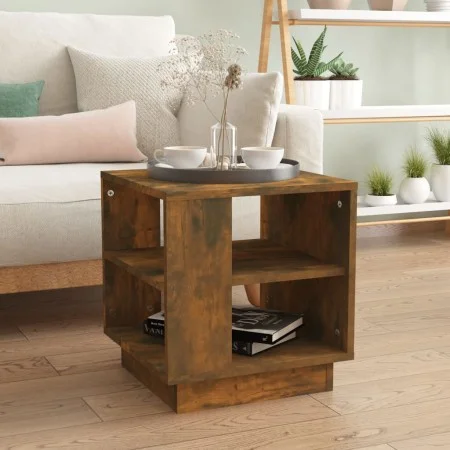 Engineered wood smoked oak coffee table 40x40x43 cm by vidaXL, Coffee table - Ref: Foro24-813089, Price: 32,15 €, Discount: %