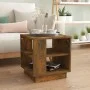 Mesa de centro madera de ingeniería roble ahumado 40x40x43 cm de vidaXL, Mesas de centro - Ref: Foro24-813089, Precio: 32,15 ...