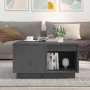 Couchtisch aus massivem grauem Kiefernholz, 60 x 61 x 32,5 cm von vidaXL, Couchtisch - Ref: Foro24-814531, Preis: 83,42 €, Ra...