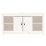 Massiver TV-Schrank aus weißem Kiefernholz, 103 x 36,5 x 52 cm von vidaXL, TV-Möbel - Ref: Foro24-814575, Preis: 94,57 €, Rab...