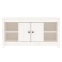 Massiver TV-Schrank aus weißem Kiefernholz, 103 x 36,5 x 52 cm von vidaXL, TV-Möbel - Ref: Foro24-814575, Preis: 95,71 €, Rab...