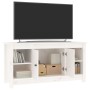 Massiver TV-Schrank aus weißem Kiefernholz, 103 x 36,5 x 52 cm von vidaXL, TV-Möbel - Ref: Foro24-814575, Preis: 95,71 €, Rab...