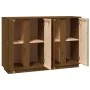 Aparador de madera maciza de pino marrón miel 120x35x80 cm de vidaXL, Aparadores - Ref: Foro24-814497, Precio: 151,47 €, Desc...