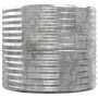 Silberner pulverbeschichteter Stahl-Blumenbeet-Pflanzkübel 152x80x68 cm von vidaXL, Töpfe und Pflanzgefäße - Ref: Foro24-3189...