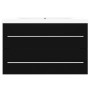 Black chipboard cabinet with sink by vidaXL, bathroom vanities - Ref: Foro24-3099051, Price: 200,92 €, Discount: %
