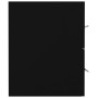 Black chipboard cabinet with sink by vidaXL, bathroom vanities - Ref: Foro24-3099051, Price: 200,92 €, Discount: %