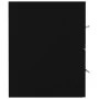 Mueble con lavabo de aglomerado negro de vidaXL, Tocadores de baño - Ref: Foro24-3099051, Precio: 193,32 €, Descuento: %