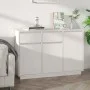 Sideboard aus massivem weißem Kiefernholz, 110 x 34 x 75 cm von vidaXL, Sideboards - Ref: Foro24-814330, Preis: 153,46 €, Rab...
