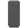 Solid gray pine wood sideboard 111x34x75 cm by vidaXL, Sideboards - Ref: Foro24-814311, Price: 158,69 €, Discount: %