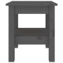 Solid gray pine wood coffee table 35x35x40 cm by vidaXL, Coffee table - Ref: Foro24-814261, Price: 37,66 €, Discount: %