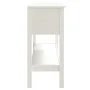 Solid white pine wood console table 100x35x75 cm by vidaXL, Side tables - Ref: Foro24-814625, Price: 111,31 €, Discount: %