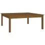 Solid honey brown pine wood coffee table 100x100x40 cm by vidaXL, Coffee table - Ref: Foro24-814292, Price: 90,45 €, Discount: %