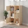 Tall solid pine wood sideboard 74x35x117 cm by vidaXL, Sideboards - Ref: Foro24-814364, Price: 106,25 €, Discount: %