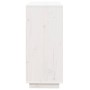 Sideboard aus massivem weißem Kiefernholz, 74 x 35 x 80 cm von vidaXL, Sideboards - Ref: Foro24-814350, Preis: 62,76 €, Rabat...