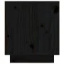 TV-Ständer aus massivem Kiefernholz schwarz 110x35x40,5 cm von vidaXL, TV-Möbel - Ref: Foro24-814478, Preis: 95,52 €, Rabatt: %