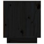 TV-Ständer aus massivem Kiefernholz schwarz 110x35x40,5 cm von vidaXL, TV-Möbel - Ref: Foro24-814478, Preis: 99,46 €, Rabatt: %